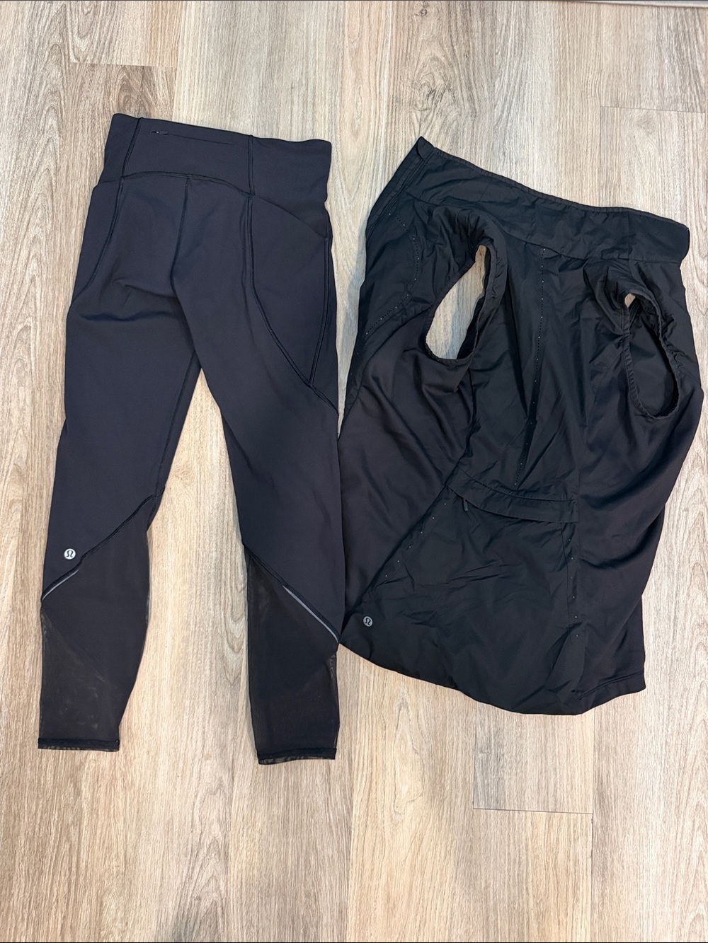 Lulu lemon vest and leggings